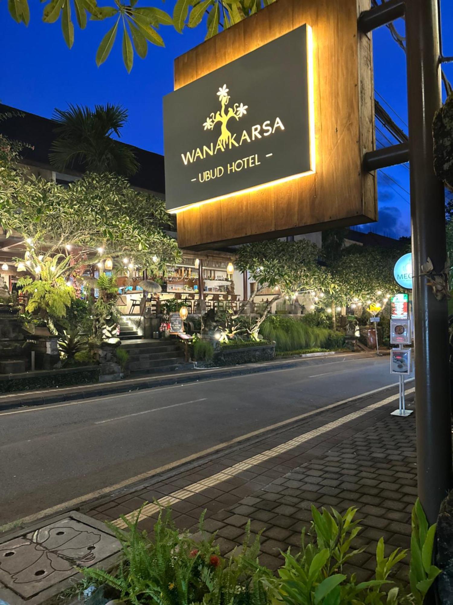 Wana Karsa Ubud Hotel Exterior photo